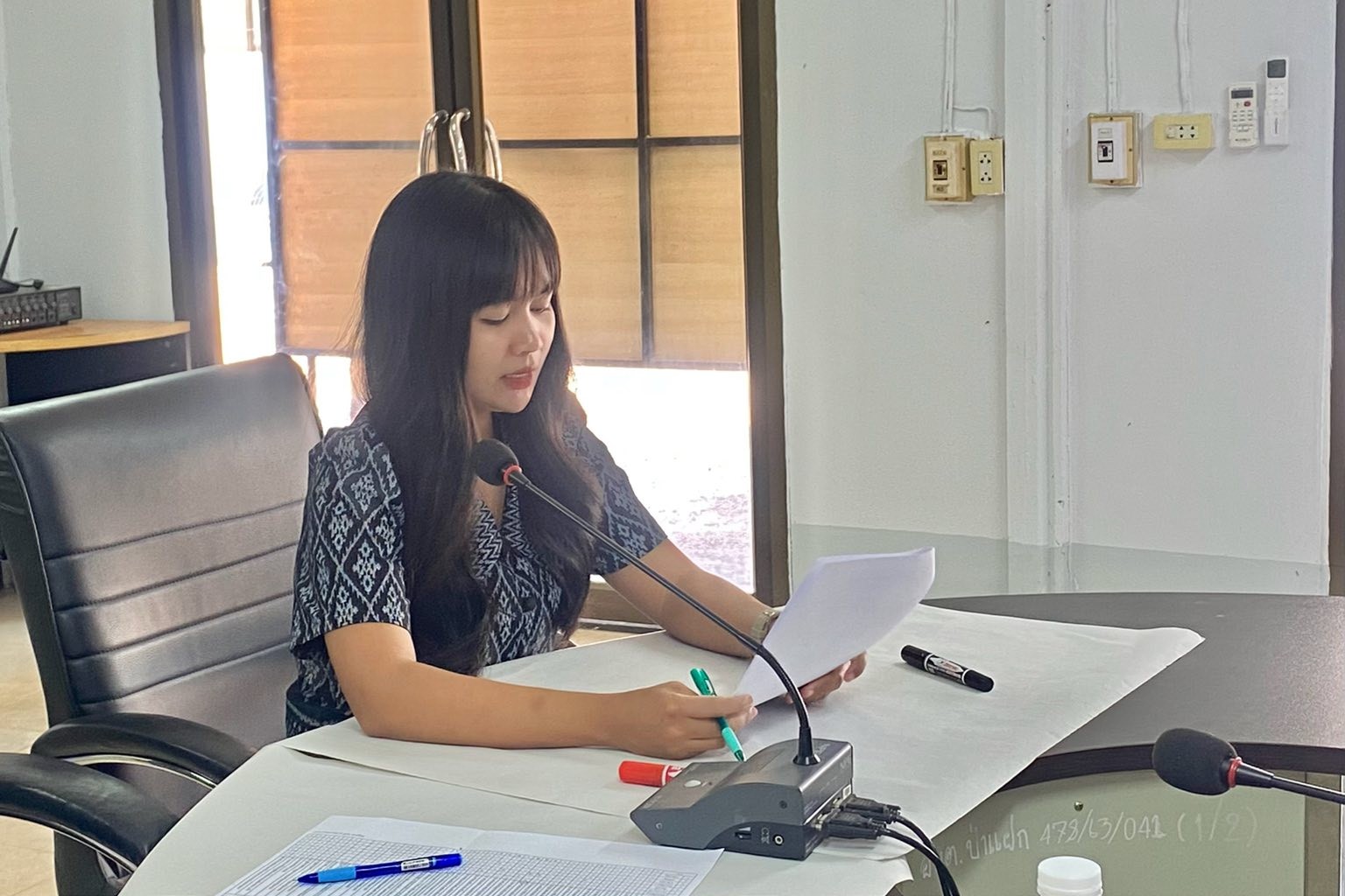 สพอ.พรเจริญ : ลงพื้นที่ตรวจสอบและทบทวนข้อมูลความจำเป็นพื้นฐาน (จปฐ.) ระดับตำบล